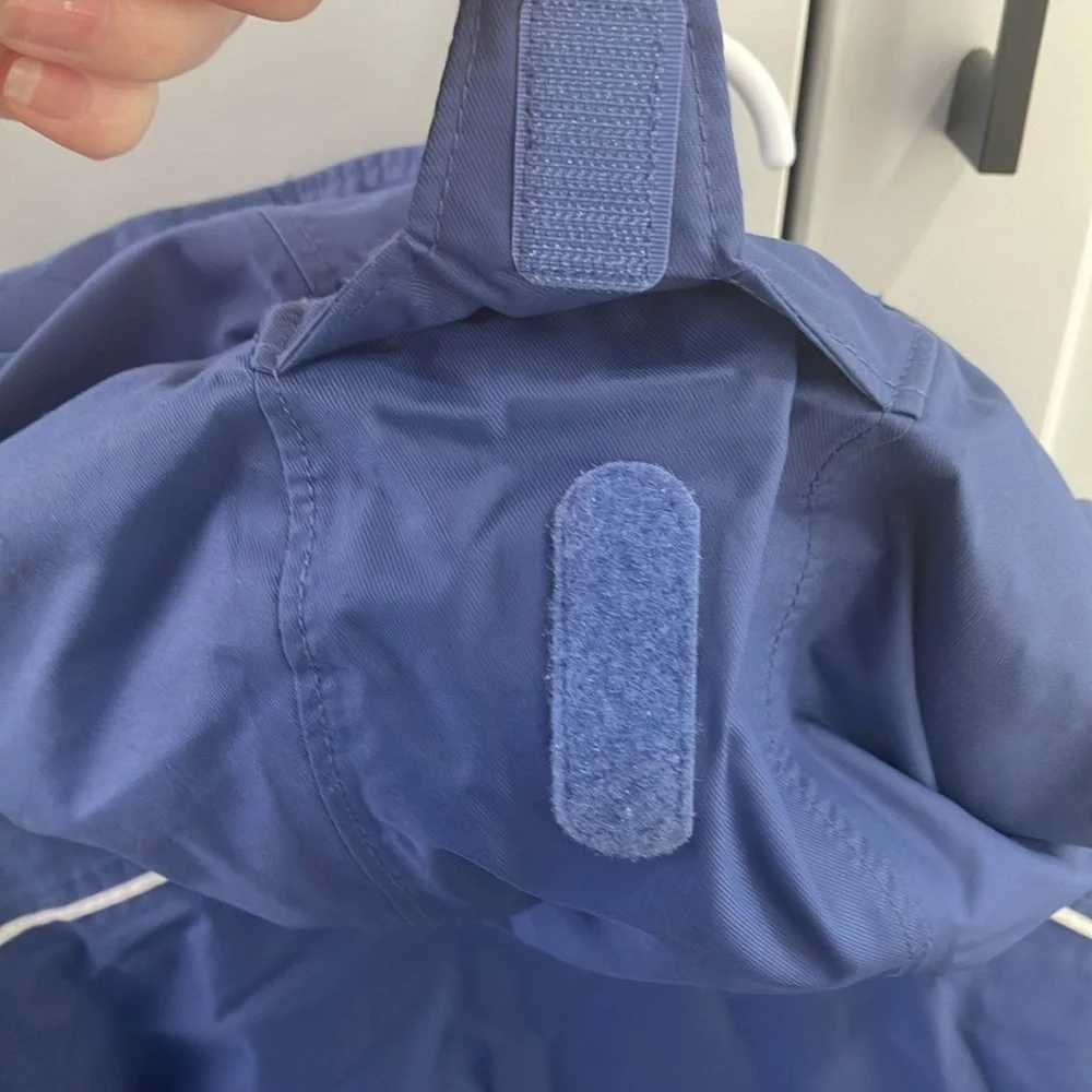 Columbia Girl’s Omni-Heat Blue White Waterproof Breathable Winter Coat Jacket